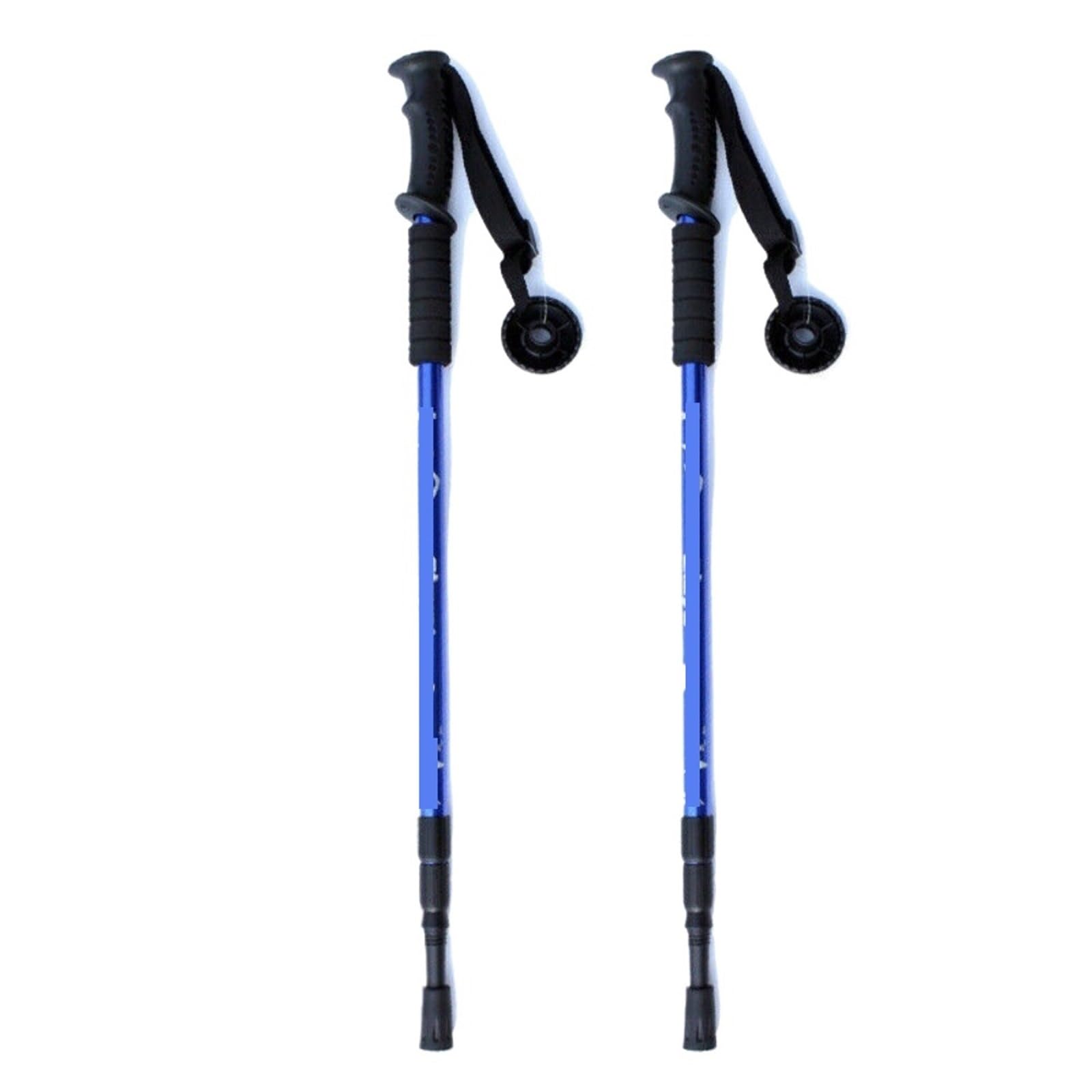 Paquete de 2 Bastones de Trekking Plegables para Senderismo, Camping y mochileros.