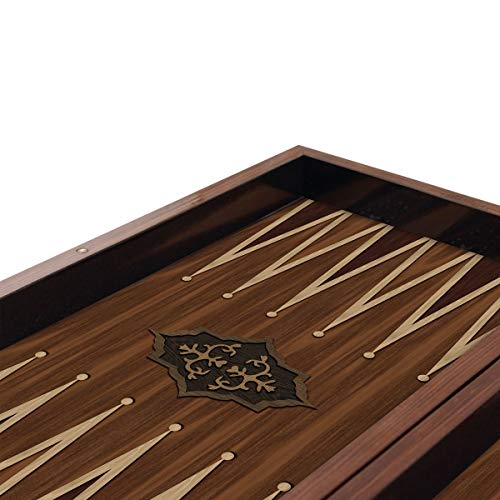 Staroyun noce antico backgammon, 25 x 49 x 7.5 cm