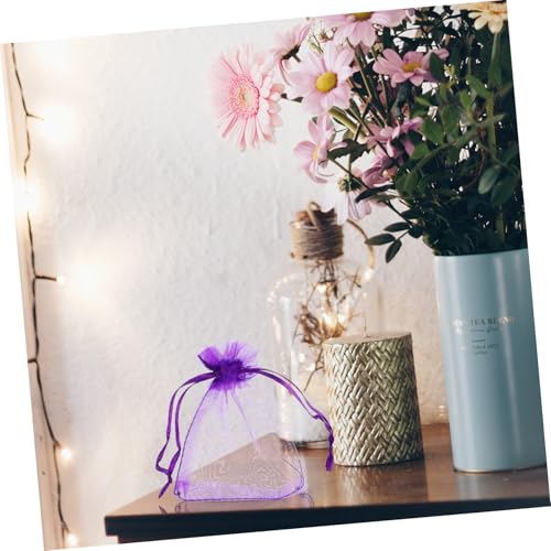 Bolsas de Saquitos Lavanda Vacías Luxshiny 100Pcs miniatura 2