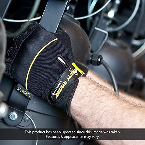 Comfortable and insulating gloves perfect for workers - Parent ASIN M Black