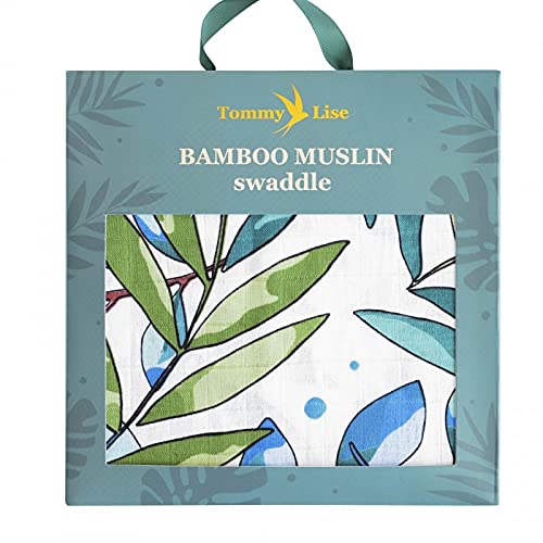 Tommy Lise Muslin Swaddle - Dancing Shrub (120x120cm)