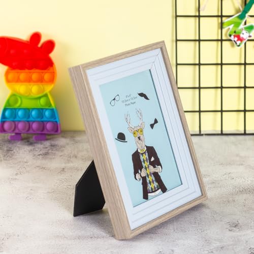 Image of 4x6 Inch kids photo frame For Home Decor /Perfect For Home,kid's room or nursery, Office And Shop 4 X 6 Inch (Blue)
