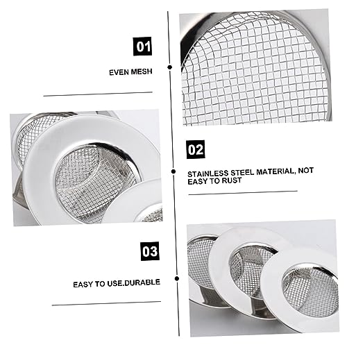 Set de 3 Filtros de Desagüe de Acero Inoxidable para Fregadero miniatura 3