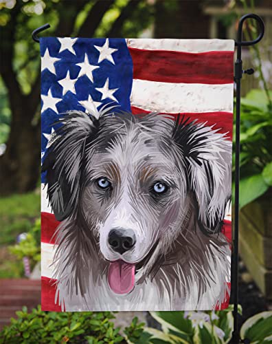 Drapeau Miniature American Shepherd de jardin haute qualité multicolore