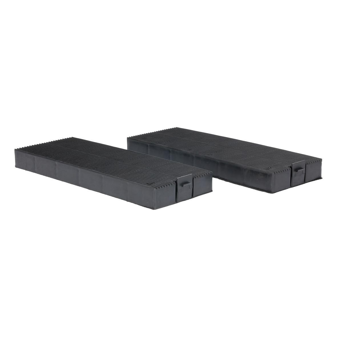 VIOKS Aktivkohlefilter Für Dunstabzugshaube, 2 Stück – 250x95x20 Mm, Ersatz Für Candy, Gorenje, Hoover Uvm.