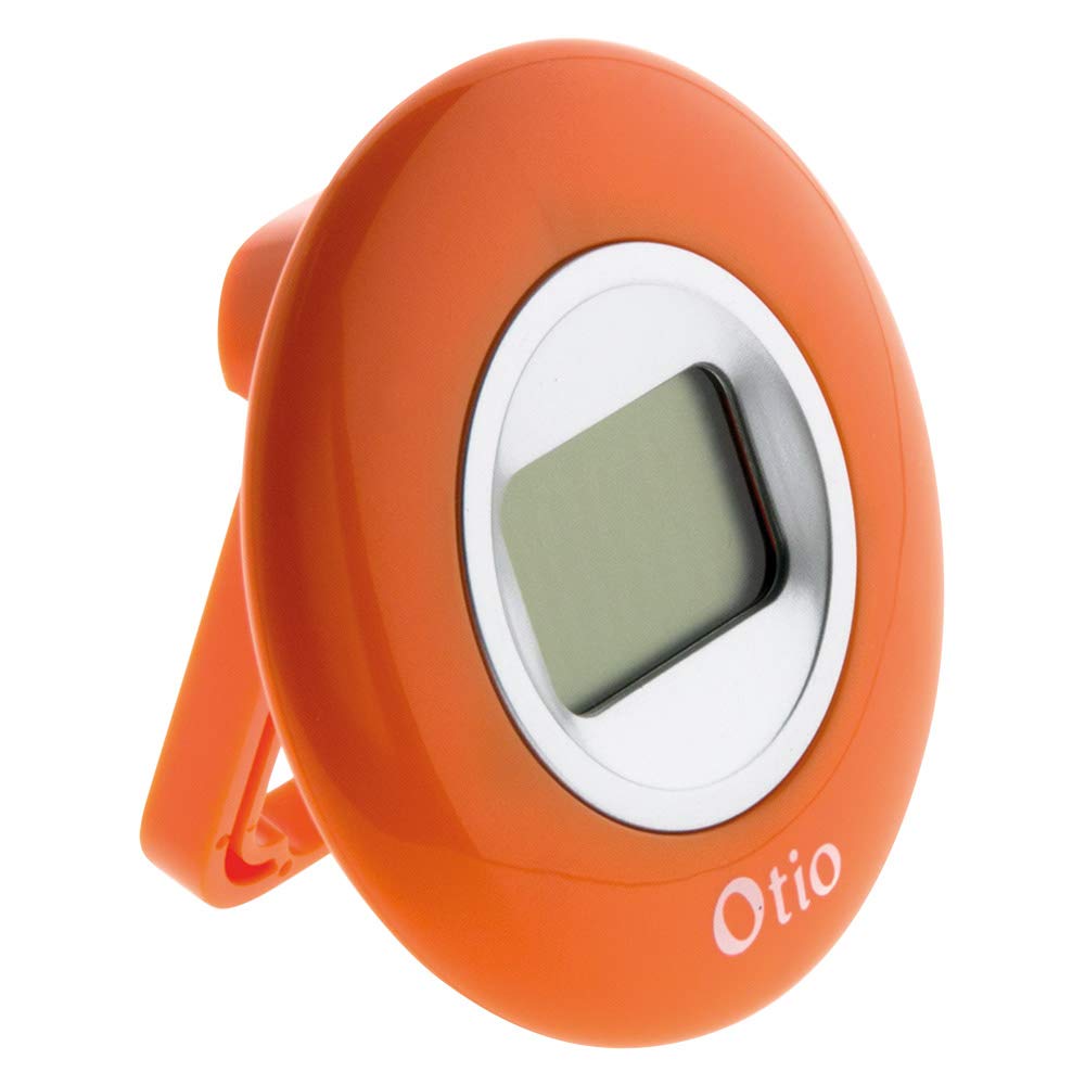 Thermomètre intérieur LCD - orange - Otio