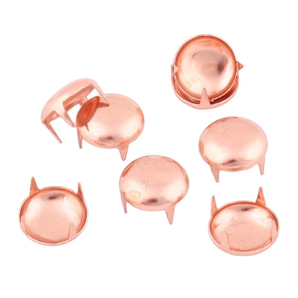 Sujetadores, cierres a presión, remaches, botones a presión, tornillo a presión, 11 mm con cuatro garras y puntas de metal Remaches for ropa, sombreros, zapatos, jeans, decoración de cuero, manualidad