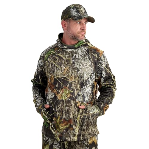 Nomad Men's Axe Camo Hoodie, Performance Hunting Sweatshirt