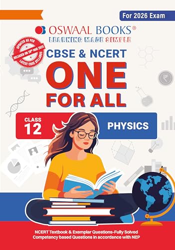 Oswaal CBSE & NCERT One for All Class 12 Physics (For 2026 Exam)