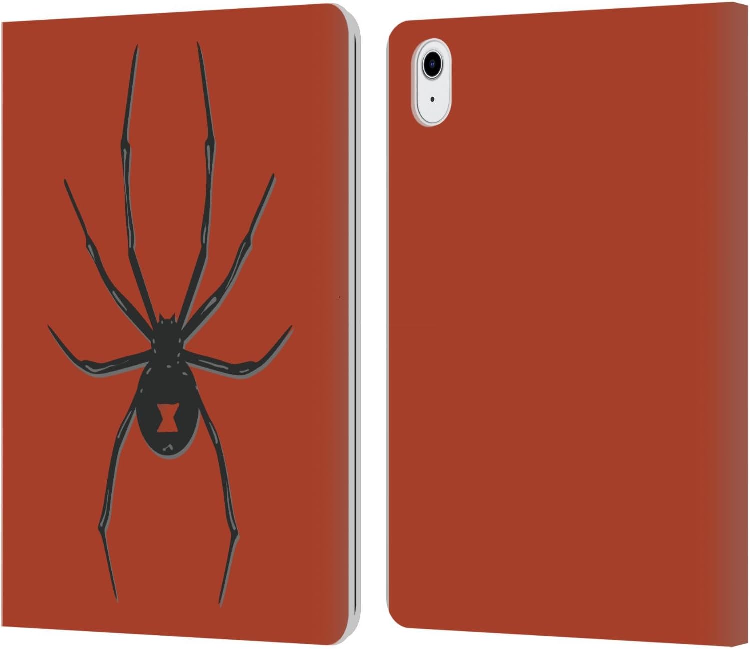 Head Case Designs Insect Silhouette Lady Hale Spider Brooch Leather Wallet Case Compatible with Apple iPad 9.7 2017 / iPad 9.7 2018
