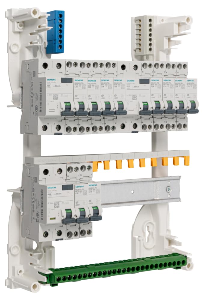 Siemens - Tableau 2 Rangées Pré-Équipé 3 ID 10 Disjoncteurs IP30