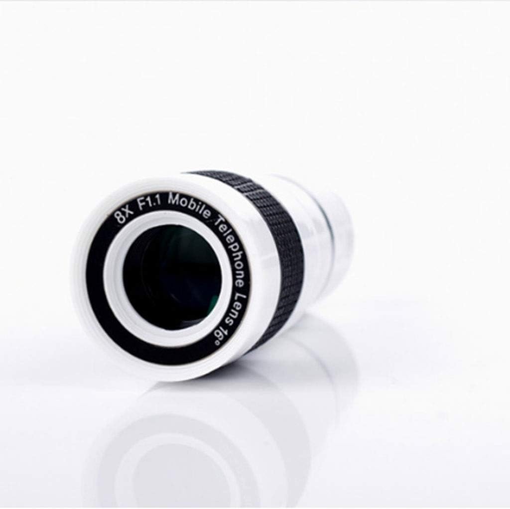 Universal 8X8 Optical Zoom Telescope Camera Lens Clip Mobile Phone Binoculars for