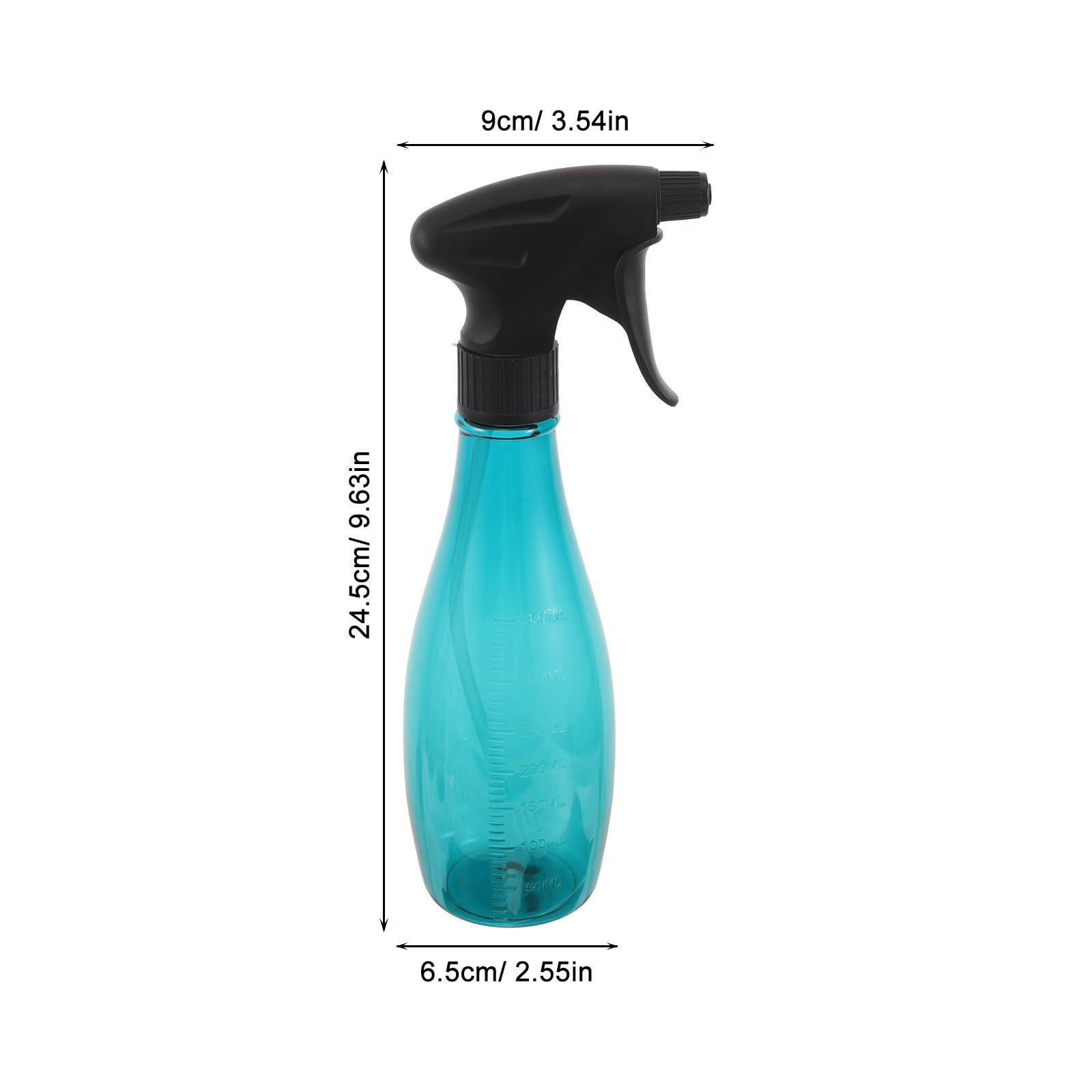 FOMIYES 3pezzi Flacone Spray in Plastica per Capelli Nebulizzatore Vuoto per Saloni di Parrucchiere Barbieri e Uso Domestico Riutilizzabile Perdite