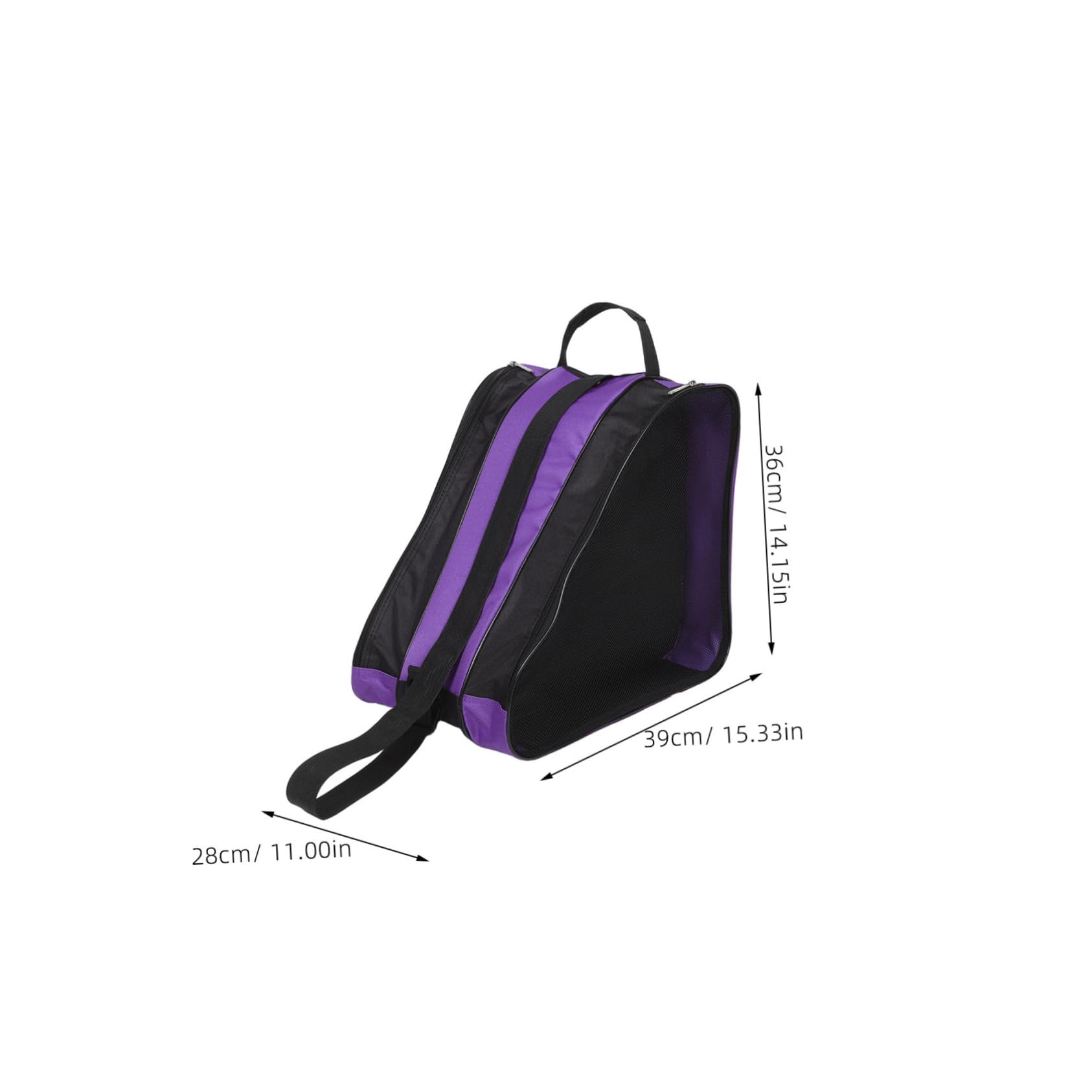 Mipcase Roller Skates Bag for Women Skates Carrier with Multipurpose Storage for Accessories Ice Skating