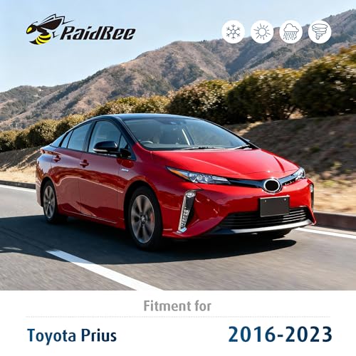 Image of Raidbee Windshield Wiper Blades Replacement for | Toyota Prius 2016-2022 Prius AWD-e 2019-2022 Prius Prime 2017-2022 Genuine OEM Quality 2 Pack