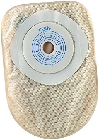 Activelife 1pc Drainable Pouch With Stomahesive Skin Barrier 2.5 in./Clear