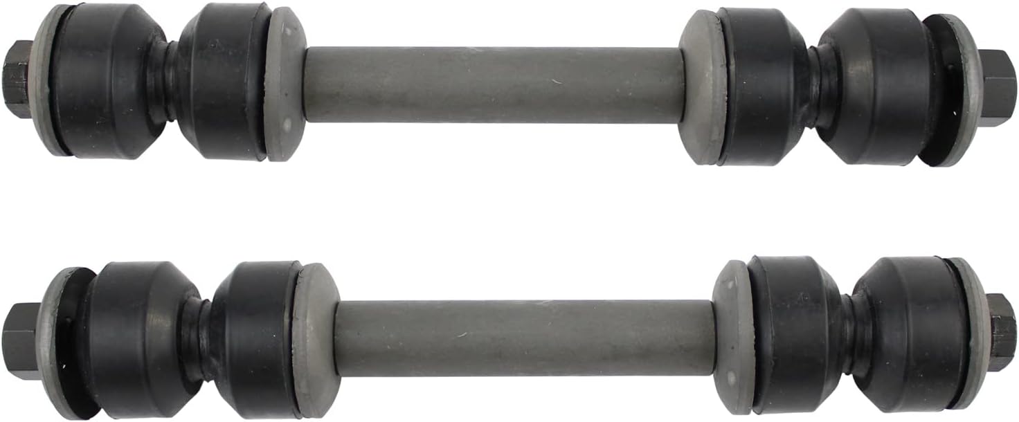 Set Front Left LH & Right RH Bolt Type Stabilizer Sway Bar Links Pair (2 Pieces) For Chevelle El Camino Ford Country Sedan Custom Galaxie LTD Torino Envoy Sprint Mark VI Saab 9-7x