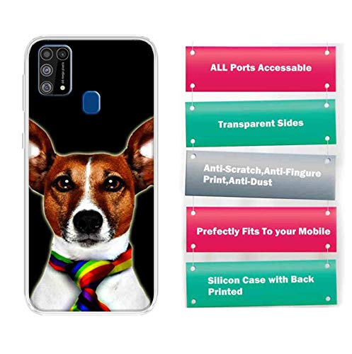 Image of Amazon Brand - Solimo Designer Multicolor Graffiti Design Printed Soft Back Case Mobile Cover for Samsung Galaxy M31 / M31 Prime / F41