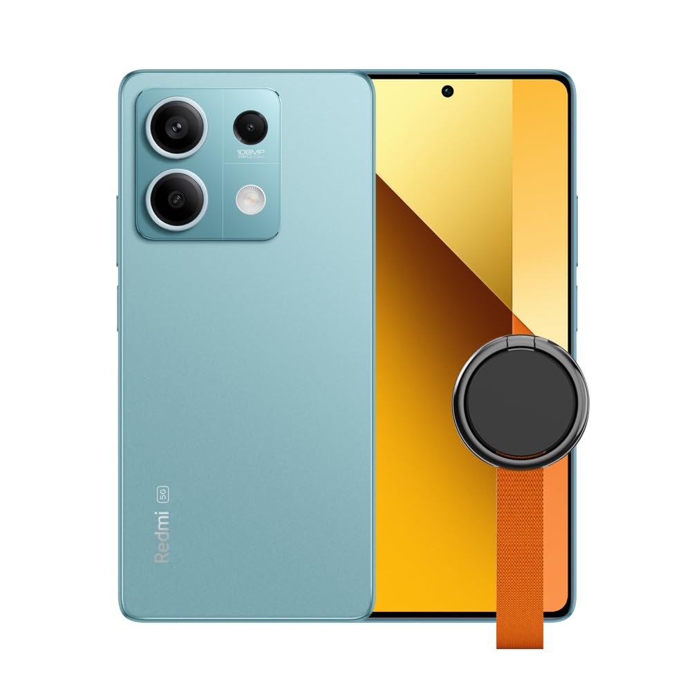 Xiaomi Redmi Note 13 5G Smartphone, 8+256GB, Handy ohne Vertrag, 6,67" FHD+ AMOLED Display, 5.000 mAh, 108MP Kamera, Dual-SIM, Blau