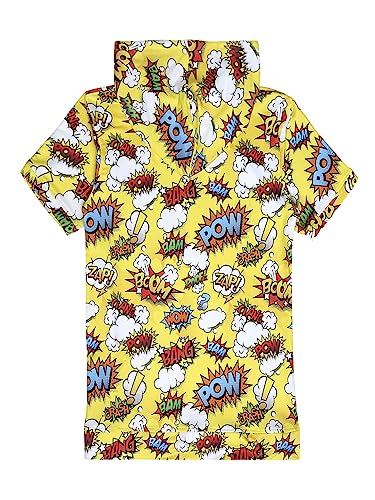 Image of CAVIO Boys Trendy Printed Hooded T-Shirt and Shorts Clothing Set