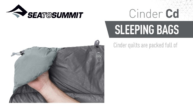 Amazon.com : Sea to Summit Cinder Lightweight Down Backpacking
