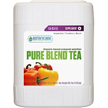 Botanicare Pure Blend Tea, Supplemental Nutrient, 0.5-0.5-1.0, 5 gal.