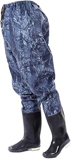Hip Waders Fishing Buttocks Wading Pants, Waist Length Pants, PVC Waterproof Long Tube Rain Boots, Suitable for Outdoor Breeding