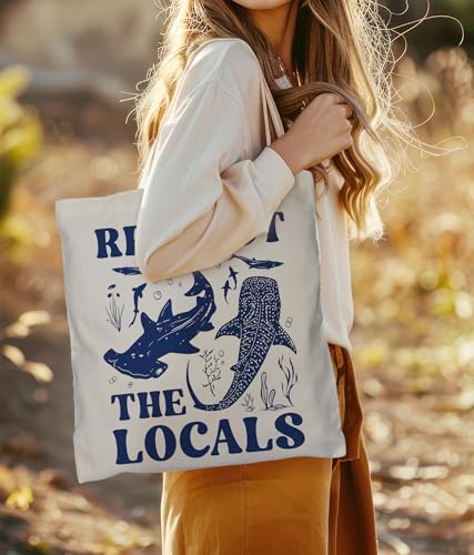 Image of Aesthetic Tote Bag for Women Girls, Stylish Tote Bag for Friends Besties Coworker