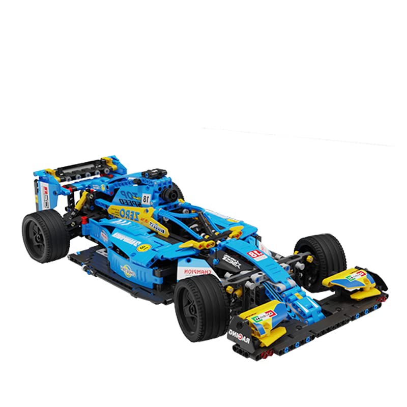 Reobrix TAIGAOLE T2019 Technik F1 Rennwagen Modellauto Bausatz im Maßstab 1:10, Supersportwagen, Modellbausatz…
