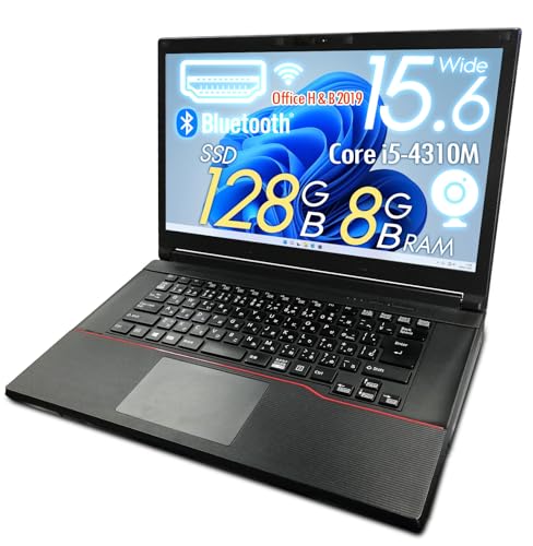 �y�����ςݕi�z�m�[�gPC LIFEBOOK A574/15.6�^/Win11 Pro/��4���� Core i5-4310M/SSD128GB/������8GB/Web�J����/HDMI/Wi-Fi/Bluetooth/MS Office H&B 2019