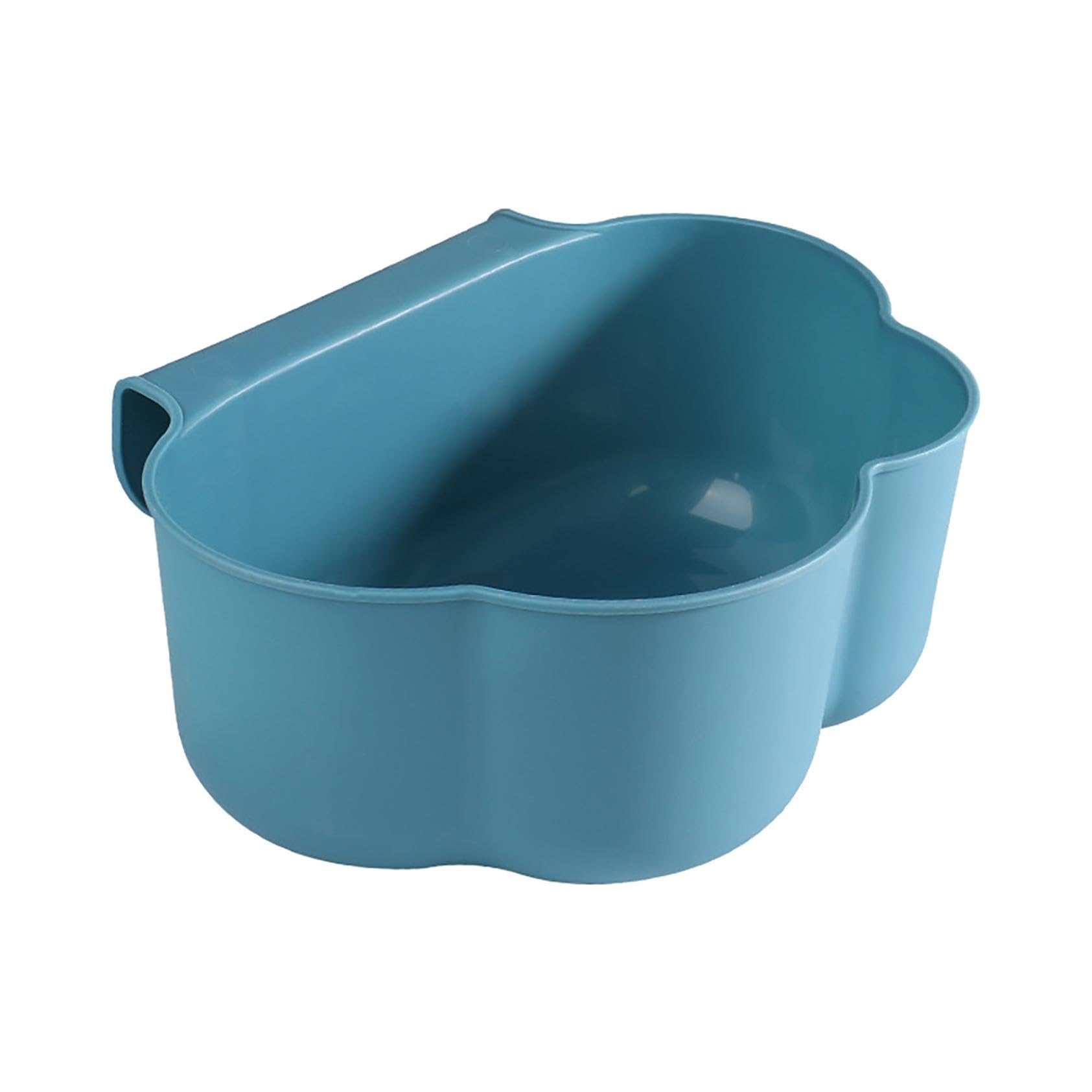Kitchen Trash Can 0 8 Gallon Plastic Hanging Foldable Compost Bin Kitchen Trash Can Cabinet Mountable Durable Small