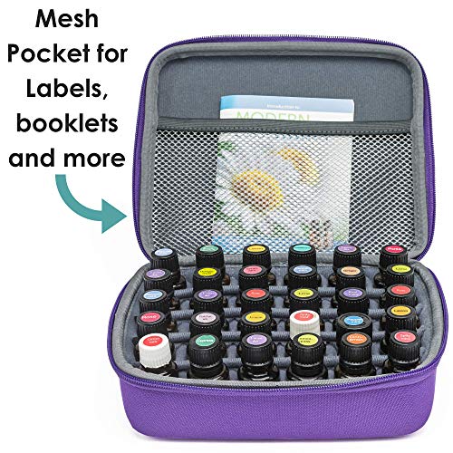 Aroma Outfitters Essential Oils Storage - Essential Oil Case Holds 30 Bottles. For 10 15 Ml And Roller Bottles. Carrying Travel Cases. Organizer Holder Accessories Oils #TOP2