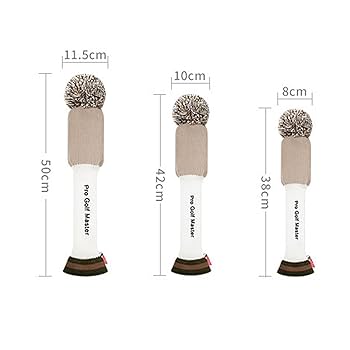 Amazon.co.jp: Folpus 3x ゴルフウッドヘッドカバー ゴルフ