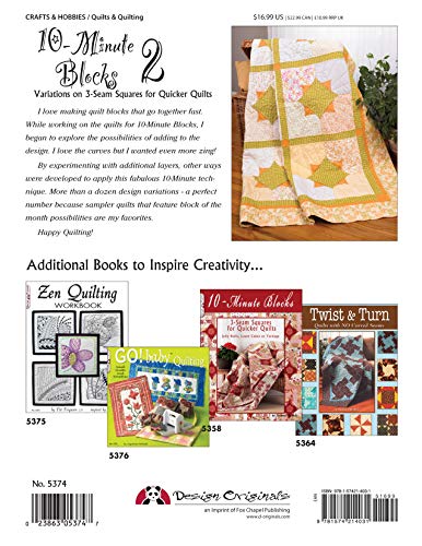 10-Minute Blocks 2: Variations on 3-Seam Squares - Image 2