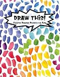  Draw This!: 100 Drawing Prompts to Boost Creativity  Rainbow Watercolor Pebbles  Version 4 (Kiddo Prompt, Band 172)
