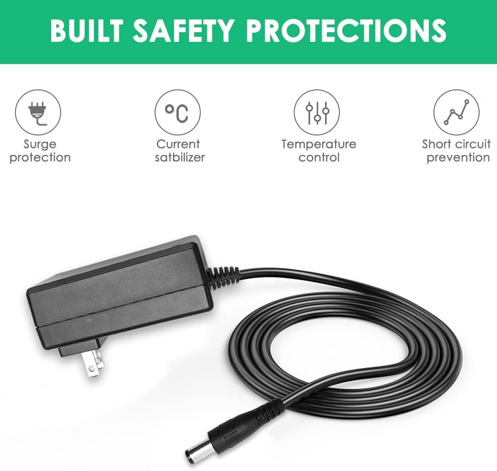 review Mrgru Replacement Charger for MJ401C-CHRG Compatible with Sun Joe Electric Lawn Grass Mower MJ401C MJ401C-XR MJ401C-XR-SJB MJ401C-Pro Power Adapter Supply