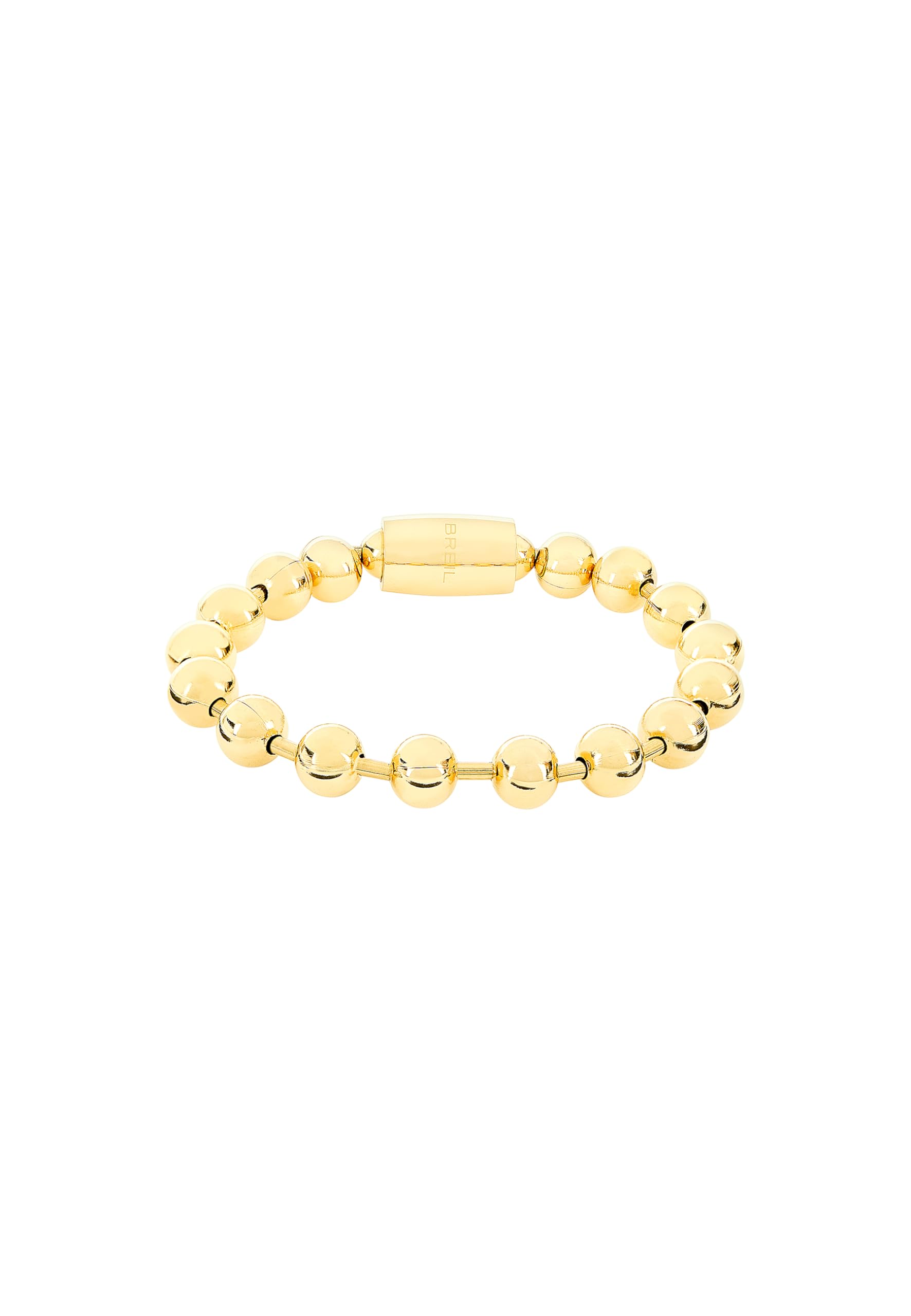 Breil, Collection Magnétique System, Bracelet Femme en Acier Poli Effet Miroir Pratique Fermeture avec Aimant Idée Cadeau Femme, Taglia unica, Acier allié, Aucune pierre précieuse.