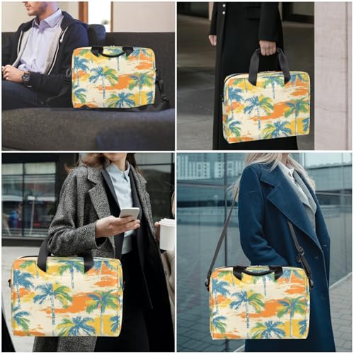 Maletín para portátil de 16 pulgadas, bolsa delgada para oficina miniatura 7