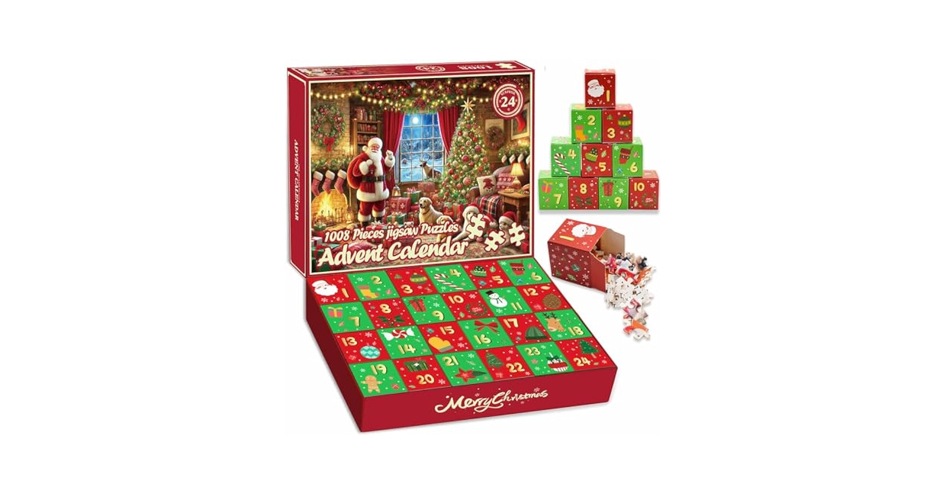 Amazon.com: Advent Calendar 2025 Christmas Jigsaw Puzzles