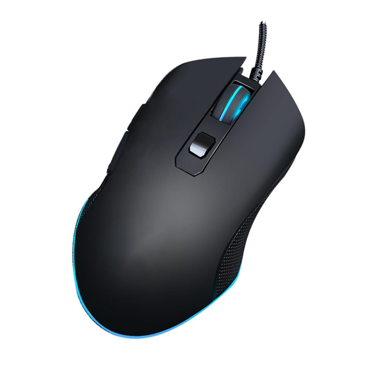 KOMBIUDA Set Tastiera e Mouse da Gaming Retroilluminati con Tastiera Piccola una Mano in Abs Nero, Facile da Installare per Home Entertainment e Dorm