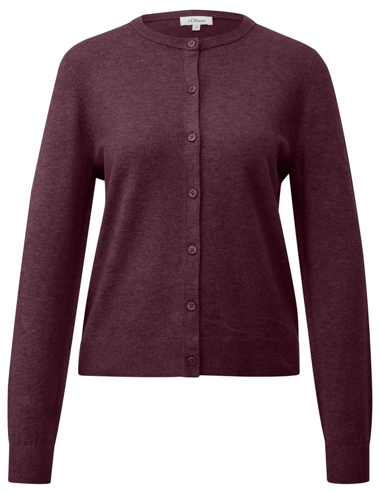 s.Oliver Bernd freier GmbH & co. kg/s.Oliver 2181331 Women's Cardigan, Burgundy, 20