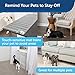 PetSafe ScatMat Indoor Pet Training Mat for Dogs & Cats - Pet Deterrent Tool - Custom Static Setting - Battery Operated Mat - Vinyl Mat - Indoor Shock Training Mat