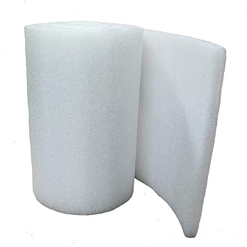 STYLELABS EP EPE Foam 15MM Roll/Sheet (18 Inches X 5 Feet Length) White Color (Set of 2 Roll)