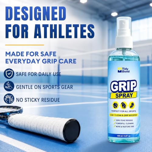 2-in-1 Grip Spray & Cleaner, Golf Grip Cleaner and Restorer for Clubs, Basketball Shoe Grip Spray, Football Glove Grip Spray, Restores Shoe & Glove Traction, Removes Dirt, Sweat & Oil - Image 4