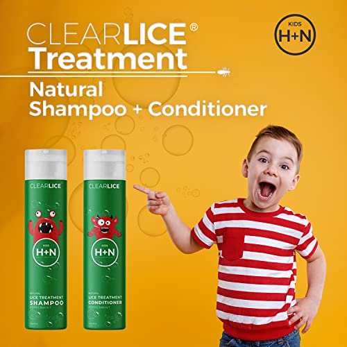 Clearlice Hair Lice Treatment Kit Includes Comb & Cap Children