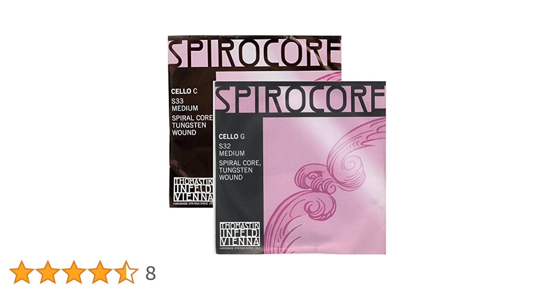 Amazon | SPIROCORE スピロコア チェロ弦GC線タングステン