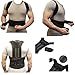 ZSZBACE Back Brace Posture Corrector Fully Adjustable Back Support Belts Improves Posture and Provides Lumbar Support for Lower and Upper Back Pain Men and Women (L)