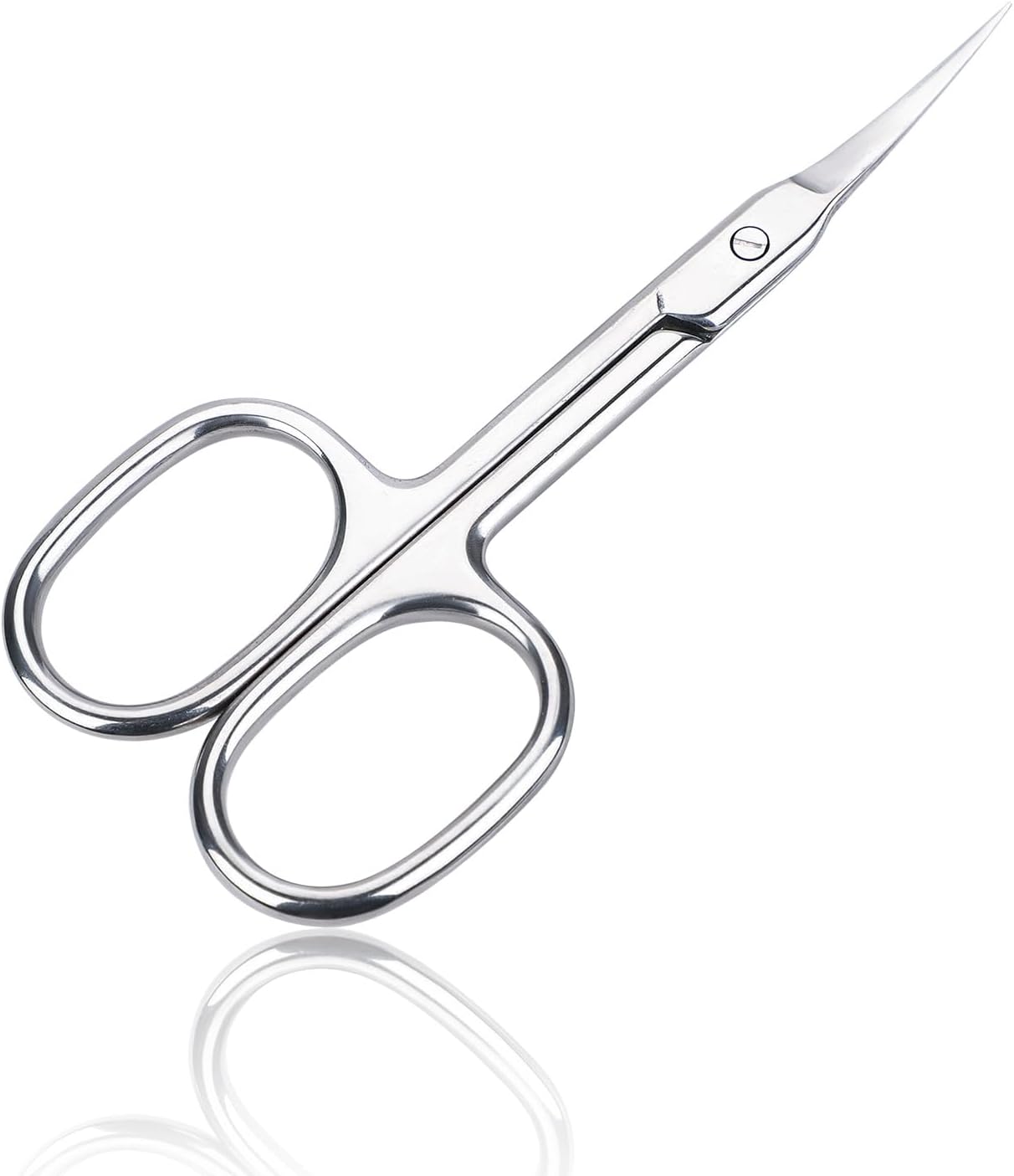 Cuticle Scissors Extra Fine Curved, Nail Scissors Extremely Slim
