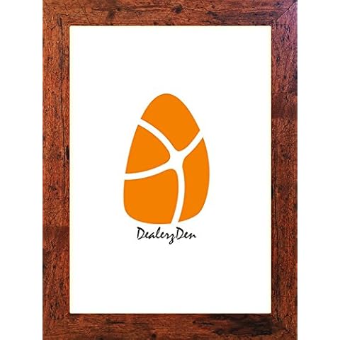 A3 / 16.5 x 11.7" Distressed Rustic Old Wood Wooden Effect Picture Poster Photo Frames Various Sizes A1 A2 A3 A4 (A3 (16.5" x 11.7") inches) Cover