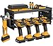 Organiseur D'Outils,Mallette à Outils,4 Fentes 1Grande éTagèRe,Support De Rangement Mural Amovible Pour Perceuse éLectrique En Acier Robuste Pour Scie Circulaire,Perceuse,Atelier,Garage, Quincaillerie